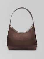 Сумка May Va 5057 замшевая на замке с одной ручкой и наружным кармашком на кнопке