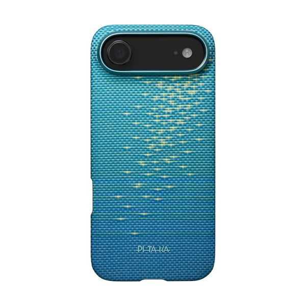 Чехол Pitaka Edge Case для iPhone Air, Лазурный | Lucid Blue