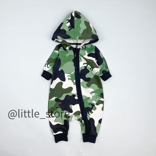 Комбинезон из футера "Время динозавров"