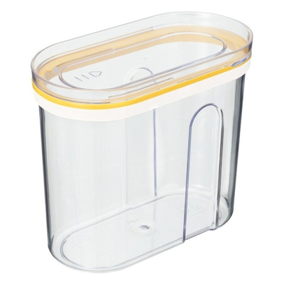 Емкость для сыпучих продуктов 1л с крышкой-слайдером