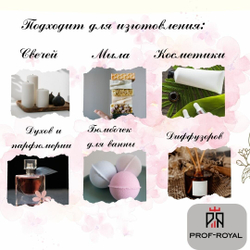 Prof-Royal отдушка парфюмерная Black 100 для свечей, мыла и диффузоров, 100 мл