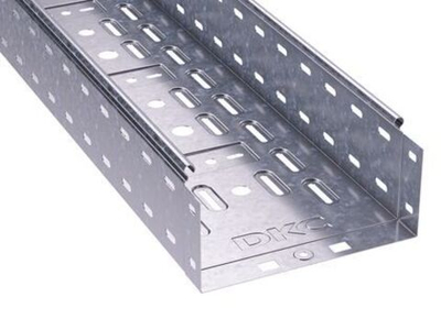 Лоток перфорированный 200х100 L2000, горячеоцинкованный