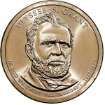 USA 1 Dollar Presidential Ulysses S. Grant 2011 – Philadelphia (P)