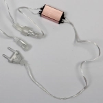 Гирлянда для улицы «Сосулька» 3,0 м*42 см 288 ламп LED, IP-54, Белый (8 трубок)