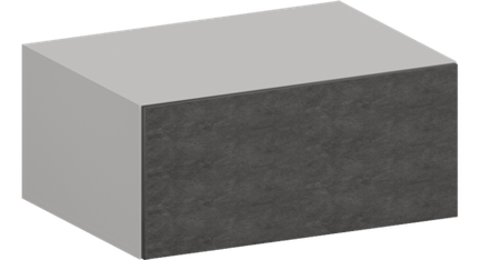 Кухня Модуль ШВГ 810 Графит / Бетон