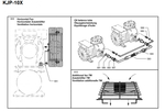 Поршневой полугерметичный компрессор Copeland KJP-10X, 2 цилиндра