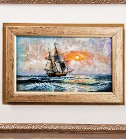 Народные промыслы ШК-55/208-02 Панно «Парусник»