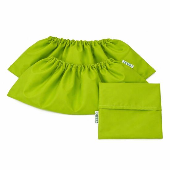 Многоразовые бахилы Zeero Life с мешочком, зеленые