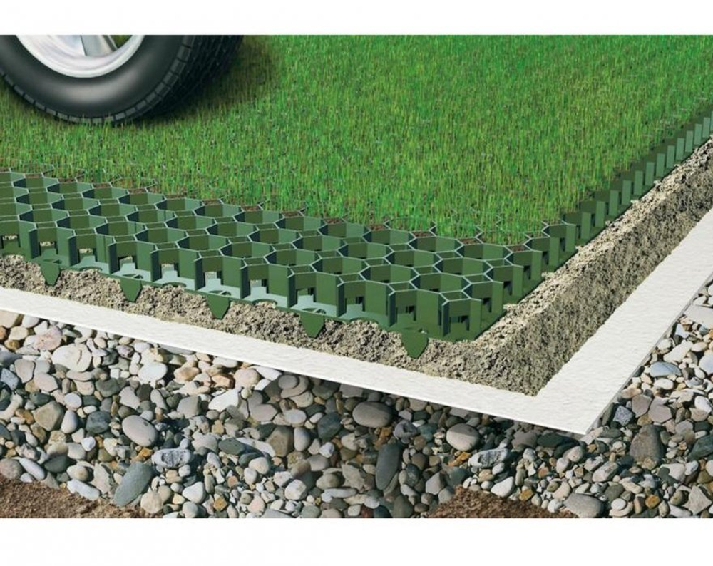 Пластиковая газонная решетка ERFOLG Green Parking