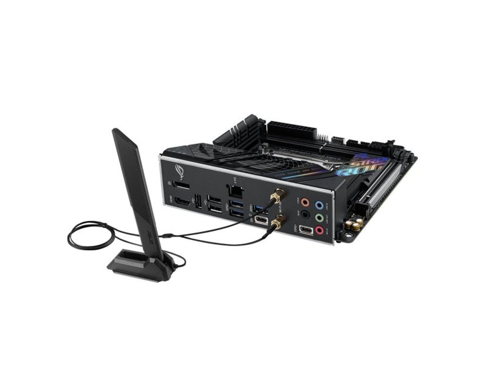 Материнская плата Asus Rog Strix B760-i Gaming Wifi, Socket LGA 1700, Intel B760, mini-ITX, RTL [90MB1D90-M1EAY0]