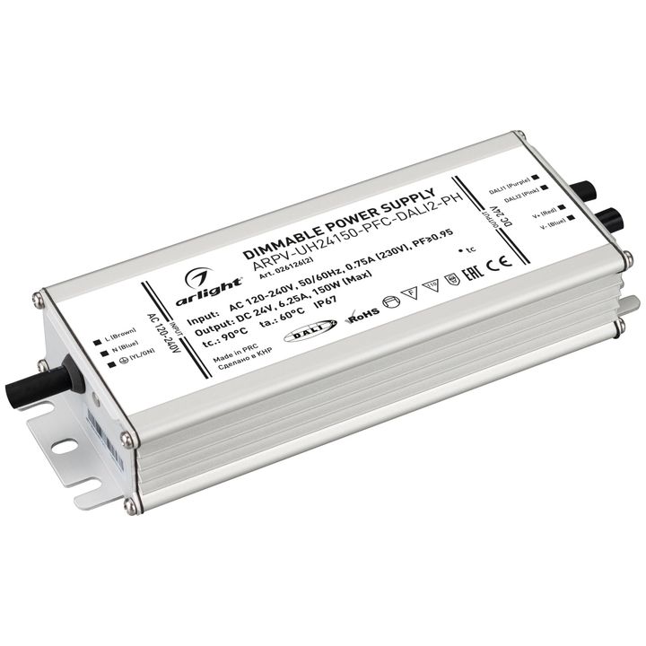 Блок питания Arlight ARPV-UH24150-PFC-DALI2-PH 026126(2)