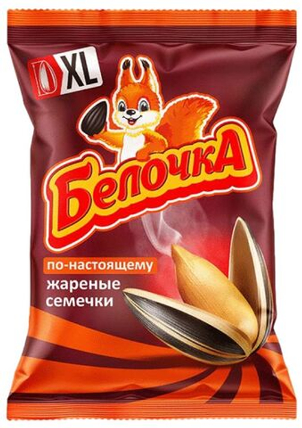 Семена подсолнечника Белочка XL жареные 100г