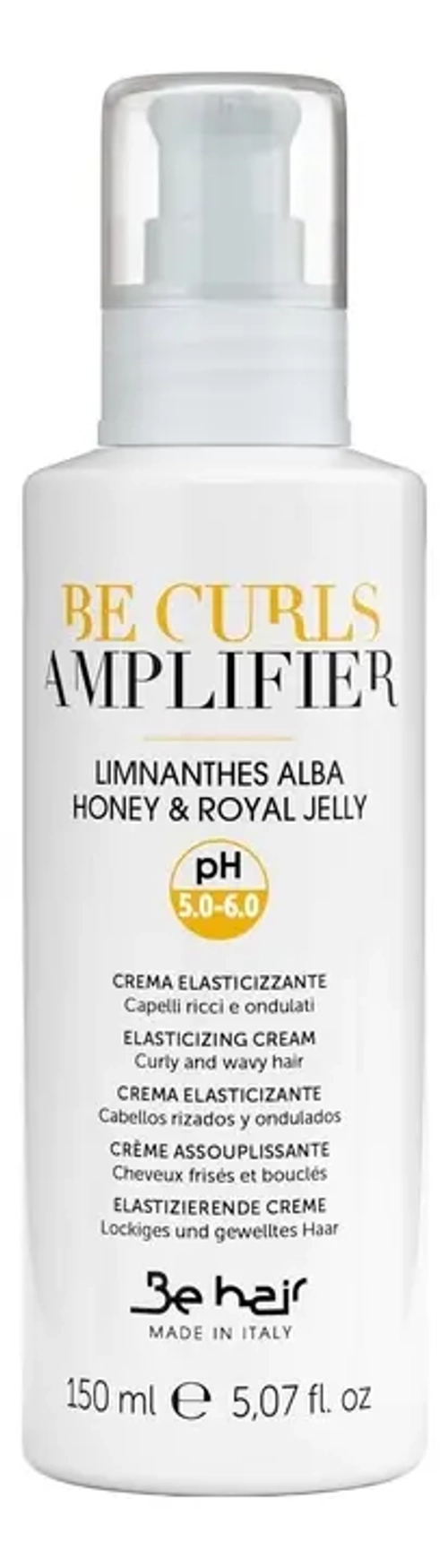 Be Hair Крем для вьющихся и волнистых волос с медом - Be Curls Amplifier Elasticizing Cream ,150мл