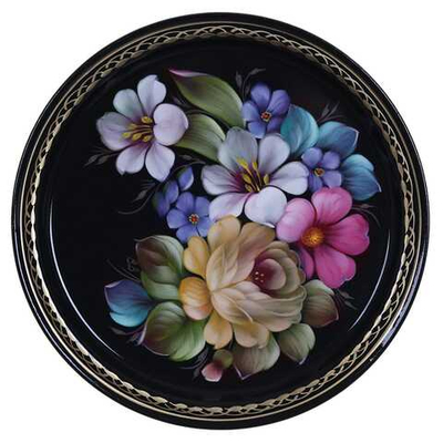 Zhostovo metal tray A5D180526322