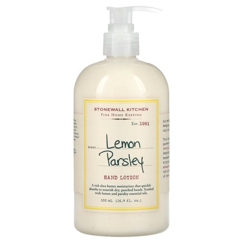 Stonewall Kitchen, лосьон для рук, с лимоном и петрушкой, 500 мл (16,9 жидк. унции)