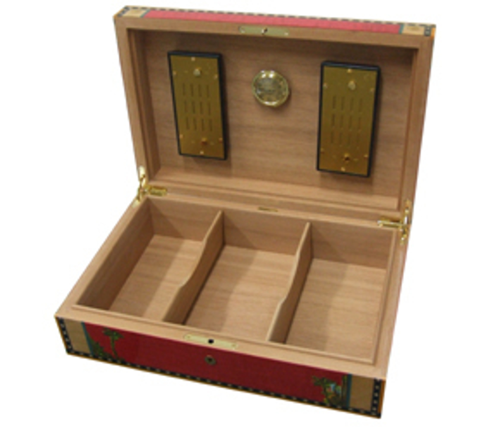 Хьюмидор Elie Bleu ALBA 110 cigars Blue sycamore