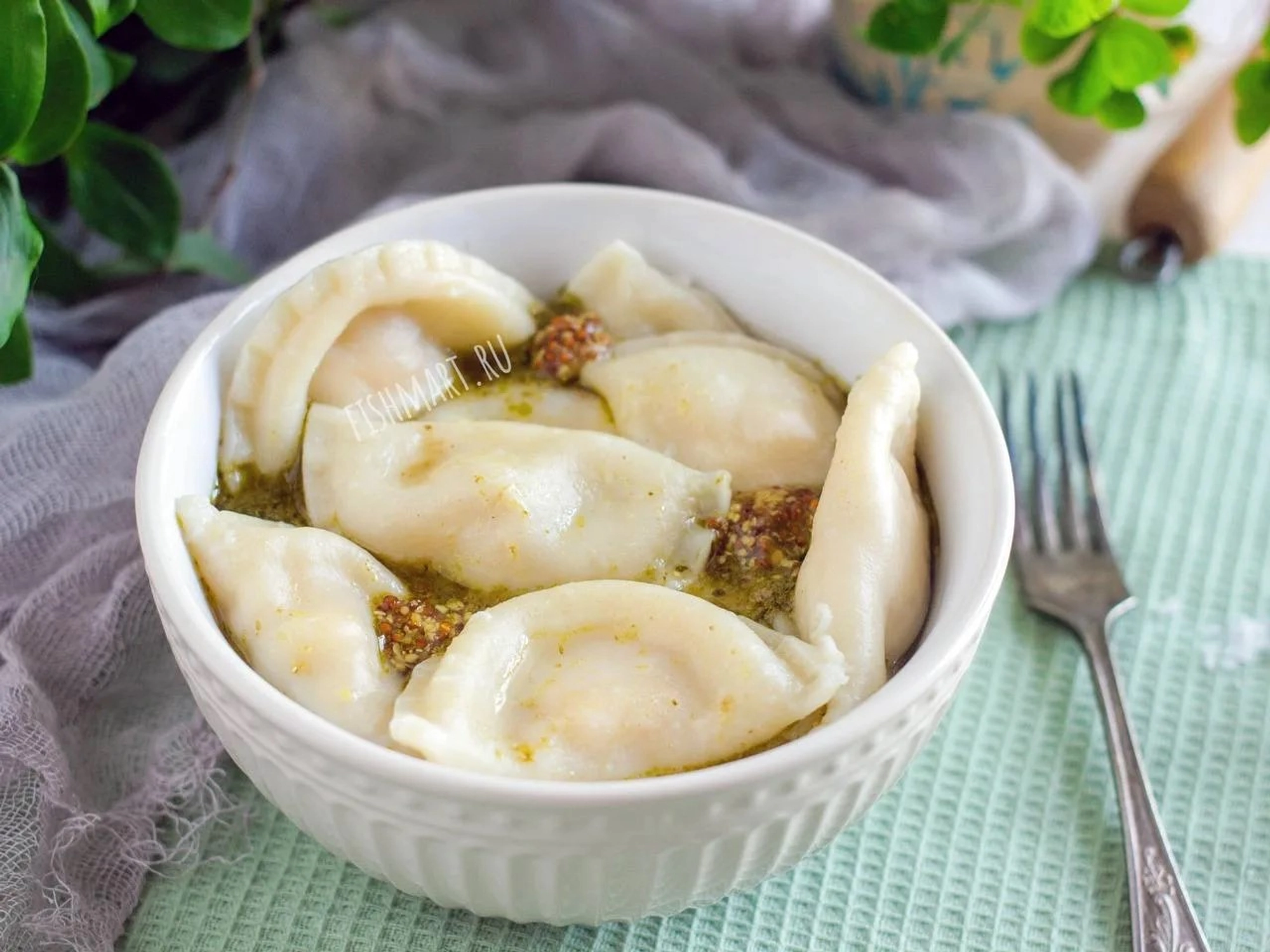 Пельмени из щуки
