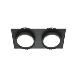 Встраиваемый светильник Maytoni Hoop DL086-02-GX53-SQ-B