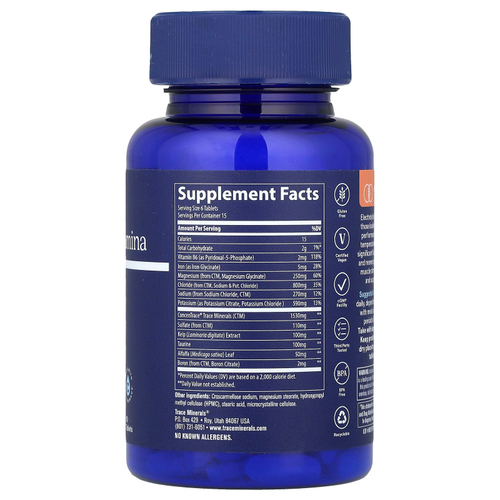 Trace, Electrolyte Stamina, 90 таблеток