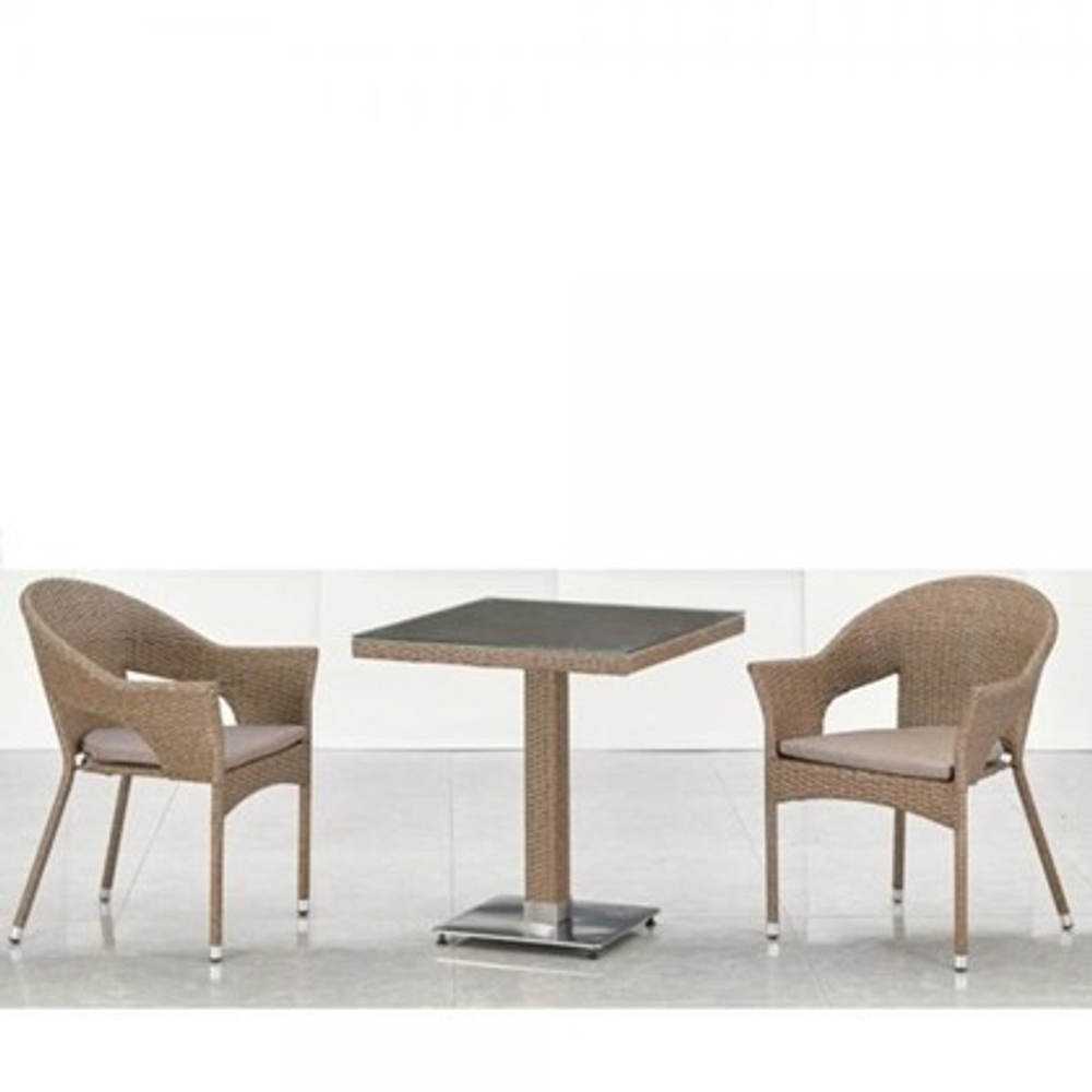 Мебель для отдыха T605SWT/Y79B-W56 Light Brown 2Pcs