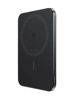 Ультратонкий внешний аккумулятор Anker Nano MagGo (A1665) 5000 мАч, 20W, MagSafe, Qi2, черный
