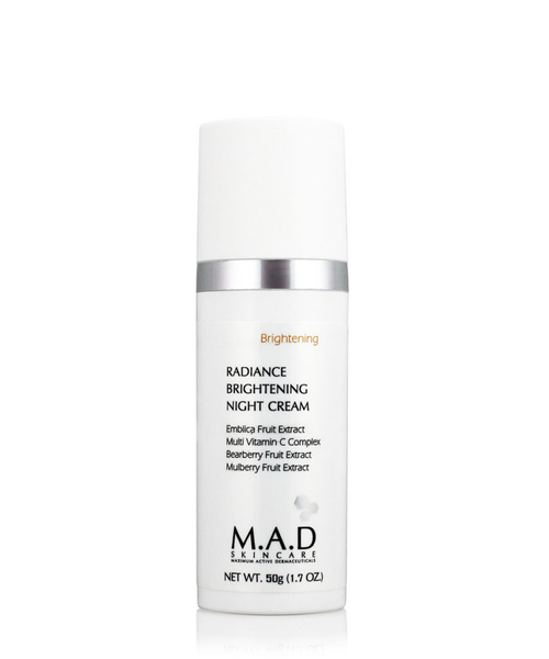 M.A.D. Radiance Brightening Night Cream | Ночной восстанавливающий крем выравнивающий тон кожи, 50 гр