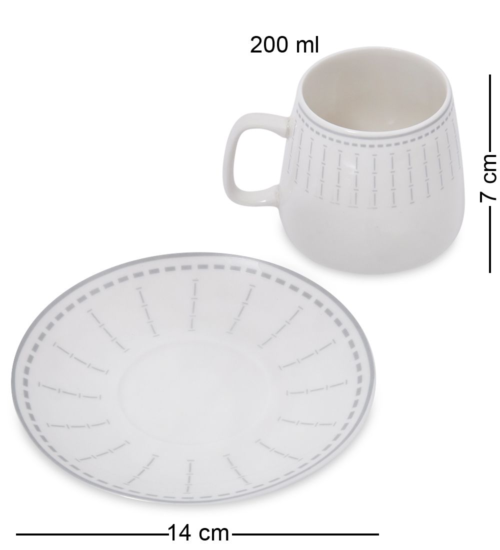 GAEM Art MUG-427/3 Набор из 6 чайных пар