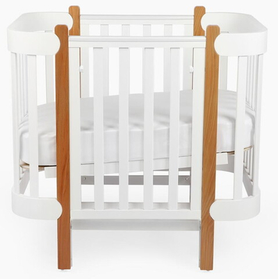 Детская кроватка-трансформер Happy baby Mommy lux Белый