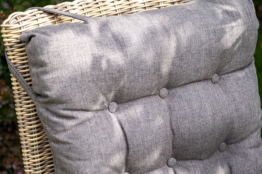 "Толедо" лаунж-зона из искусственного ротанга, цвет соломенный