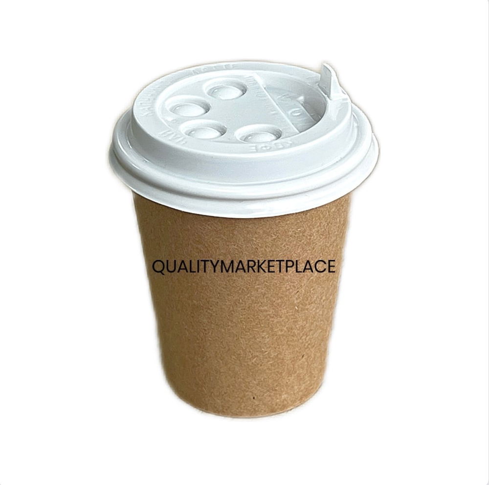 Стакан 250мл EcoBROWN (КРАФТ/КРАФТ) БУМ. (50шт/20уп/1000шт)