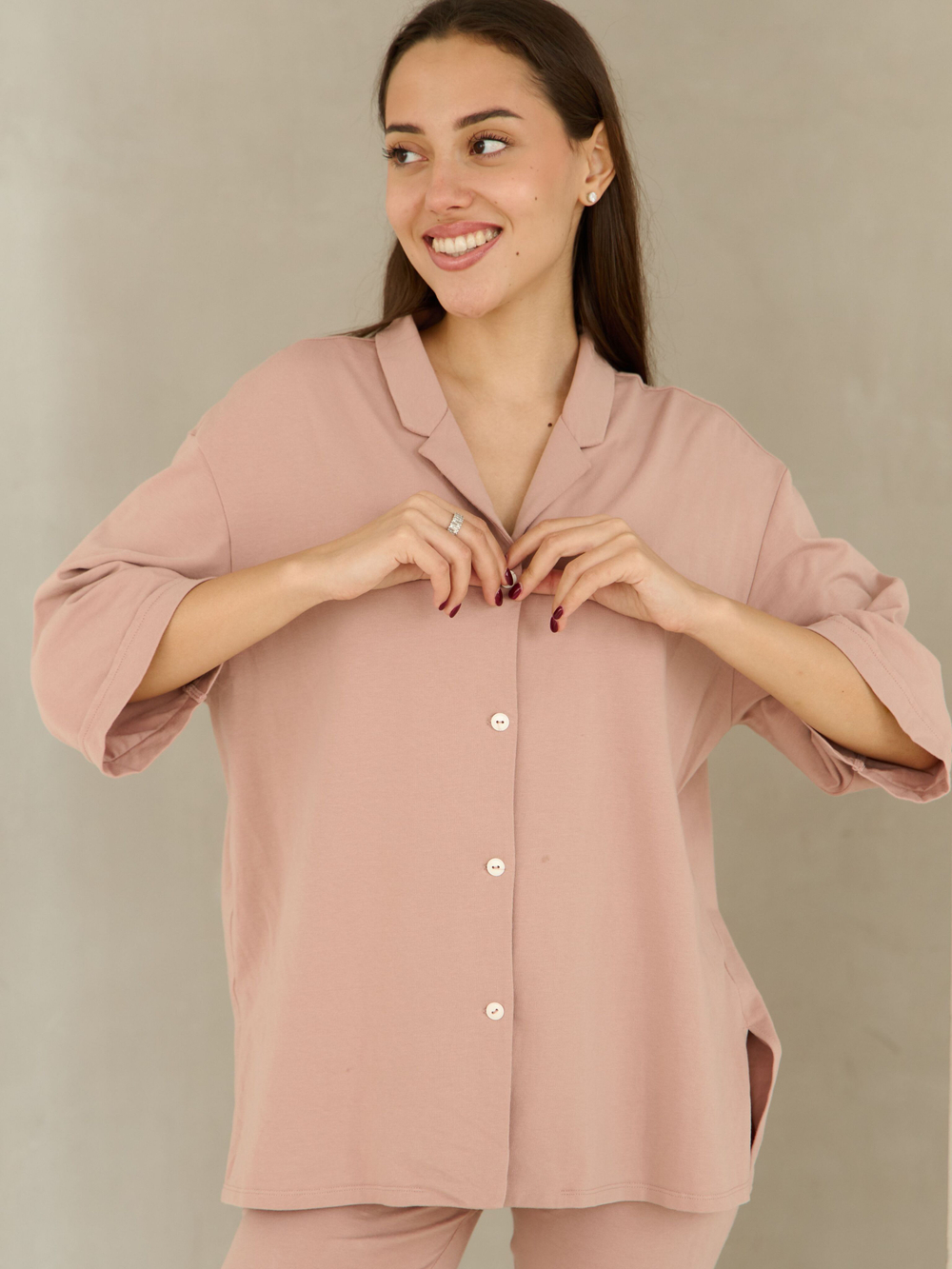 Рубашка Женская Какао