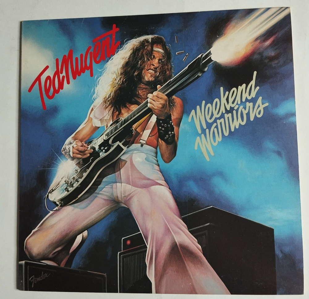 Винтажная виниловая пластинка LP Ted Nugent Weekend Warriors (USA 1978)