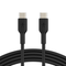 Кабель Belkin BoostCharge 60 Вт USB-C - USB-C 1м (CAB003bt1MBK) Black