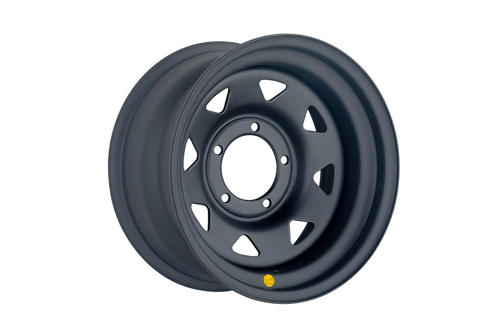 Диск усиленный УАЗ стальной черный (матовый) 5x139,7 8xR16 d110 ET-19 (треугольник мелкий)