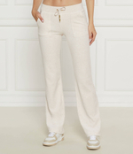 Спортивные штаны Del Ray Classic Velour Pant Pocket Design GOLD HW Juicy Couture - бежевый(JCAP180G)