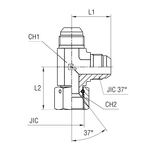 Соединение PNL JIC 1/2"