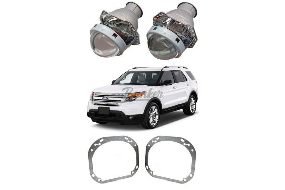 Готовый комплект для замены штатных линз Ford Explorer V 2010-2015
