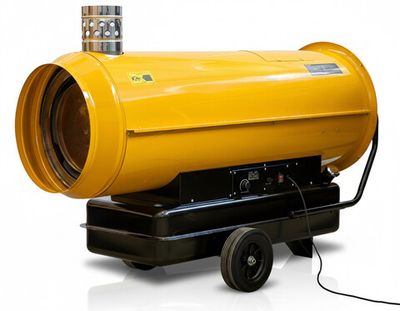 Тепловая пушка дизельная OURMASTER DV 290 - непрямого нагрева / 85 кВт / промышленная