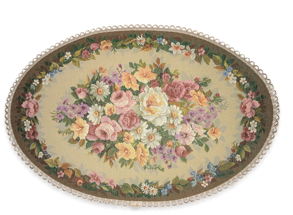 Декоративная гобеленовая салфетка Элегия 50х80