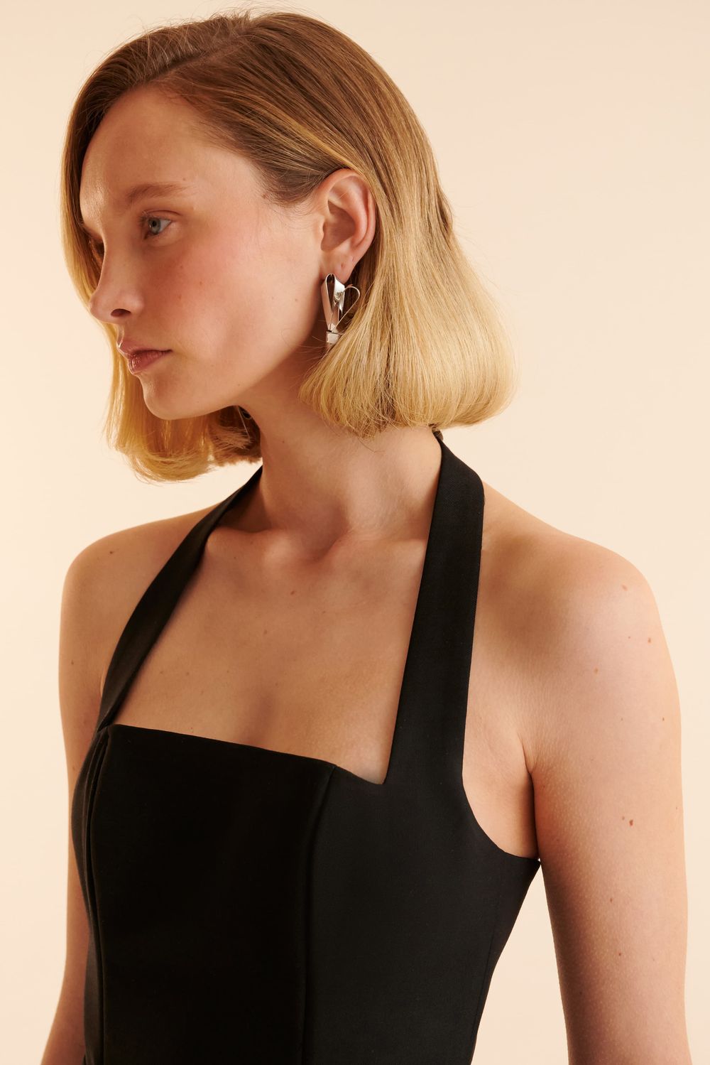 Платье мини (To the Moon and Back), черное