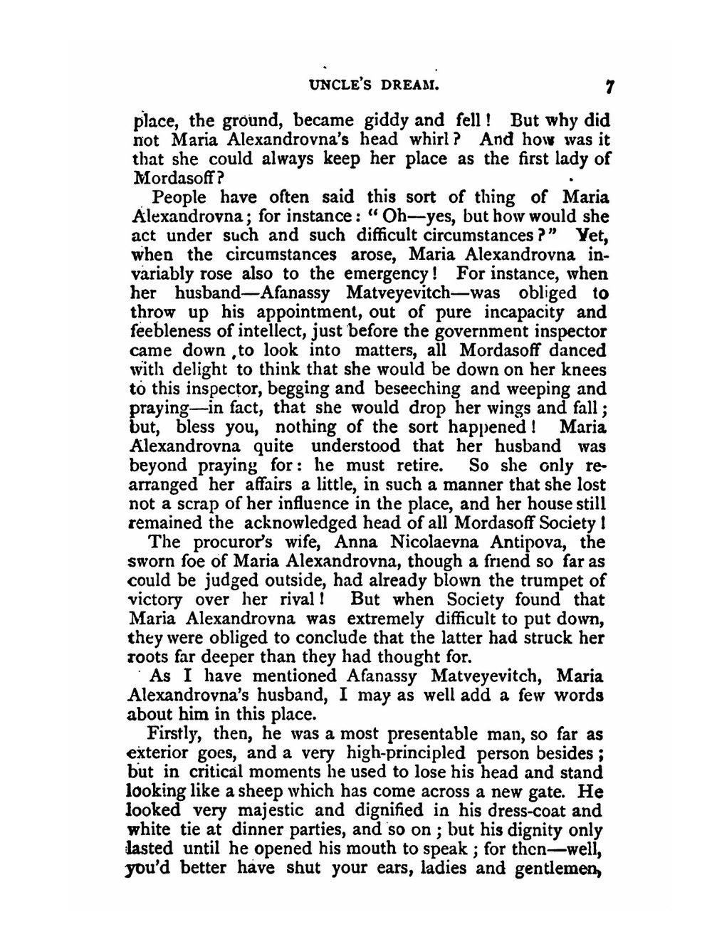 Uncle's Dream: And, the Permanent Husband | Fyodor Mikhailovich Dostoevsky