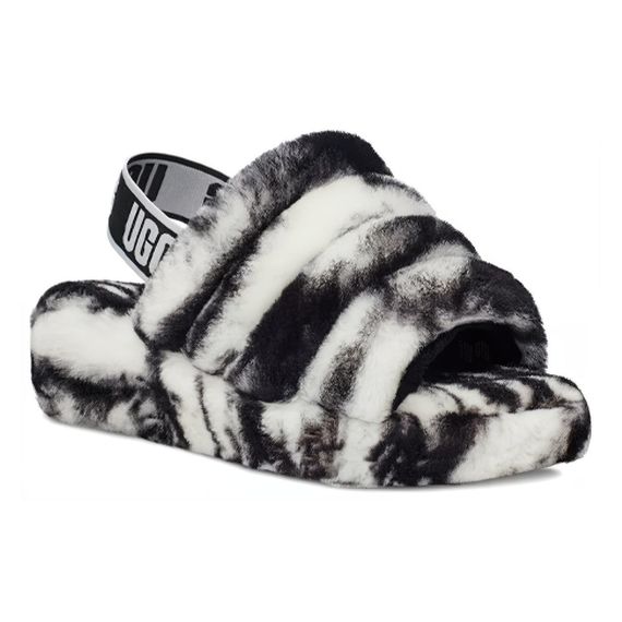 Ugg Fluff Yeah Slide 'Marble'