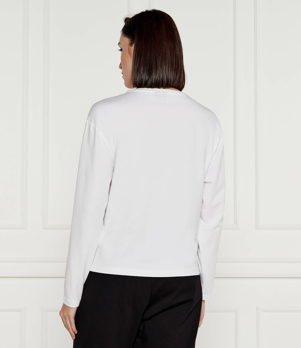 Блузка EA7 - белый(6DTT08 TJDZZ)