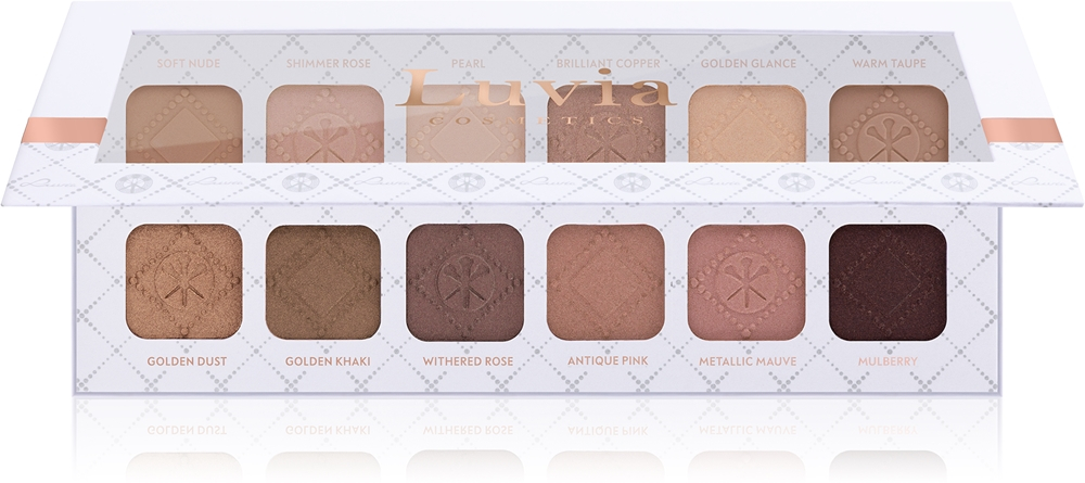 Luvia Cosmetics Endless Nude Shades - Палетка теней для век, 12 g