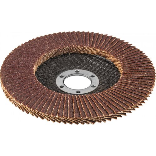 Диск лепестковый торцевой THORVIK 125*22.2 мм Р100   AFD125P100