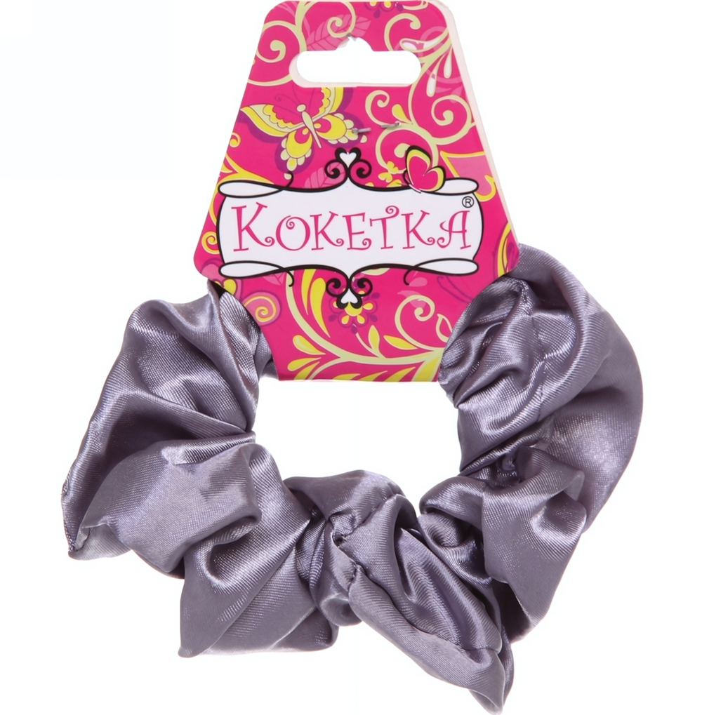 Резинка для волос 1шт "Кокетка - Mirabelle", цвет серебро (JINRE TRAVEL)