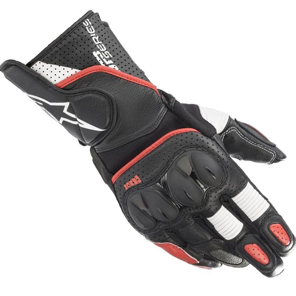 Gloves SP-2 v3 Leather / Черно-красный