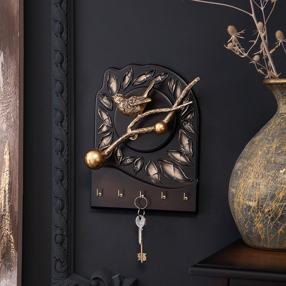 Полка-ключница Терра Бранч Каштан Амбер