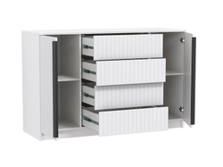 Брандо комод 67.11 МДФ Белый