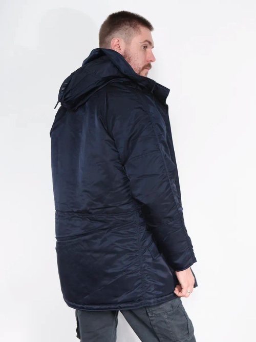 Куртка Аляска демисезонная Husky City Nord Storm (синий - r.blue/orange)
